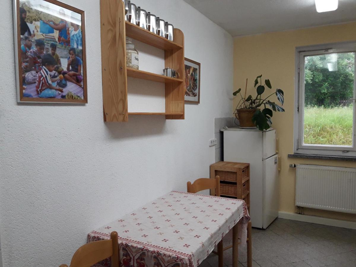 치타우 Birkenhof Ashram Shanti Zimmer 아파트 외부 사진