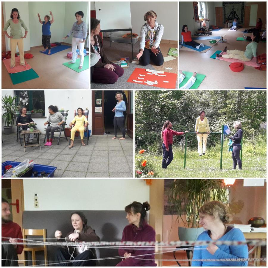 치타우 Birkenhof Ashram Shanti Zimmer 아파트 외부 사진