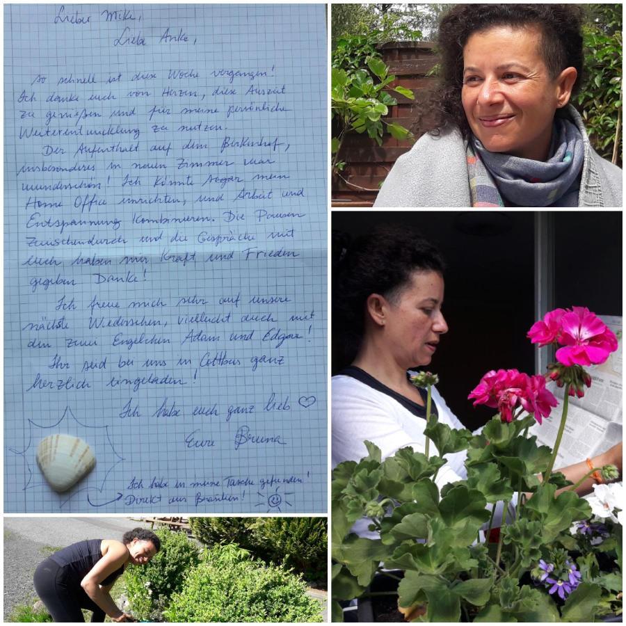 치타우 Birkenhof Ashram Shanti Zimmer 아파트 외부 사진