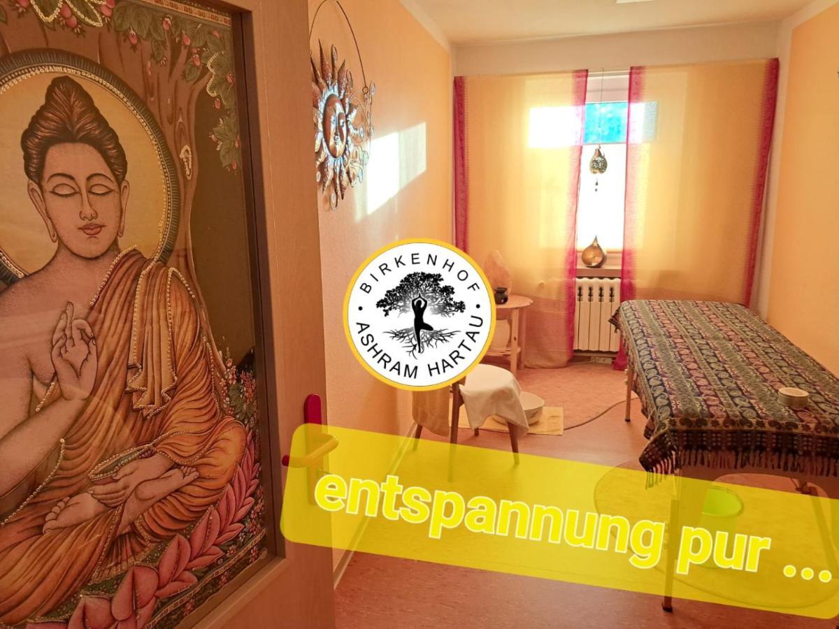 치타우 Birkenhof Ashram Shanti Zimmer 아파트 외부 사진